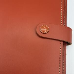 The Filofax Original Personal Size Organizer Orange 2013 Real Leather Made In UK